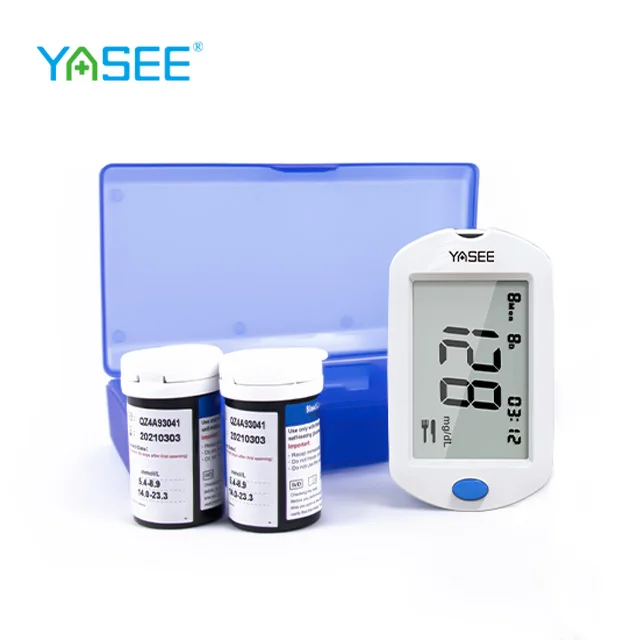diagnostic blood sugar testing machine diabetes testing device for measuring glucose level