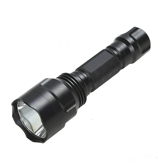 Classic C8 Rechargeable Flashlights Led Torch Portable Waterproof L2  Powerful Flashlight 5 Mode