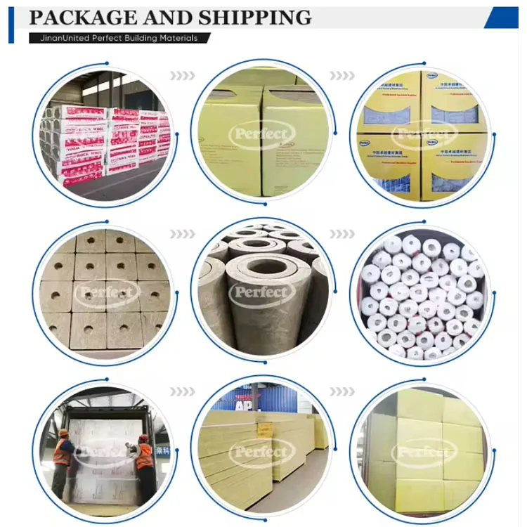 Factory wholesale rock mineral wool batt rock mineral wool blanket Insulation high density rock mineral wool