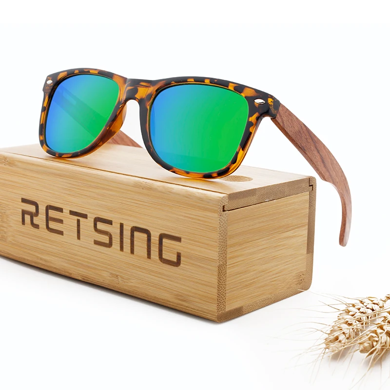 Поляризованные солнцезащитные очки, деревянные высококачественные деревянные солнцезащитные очки на заказ, новые продукты в США