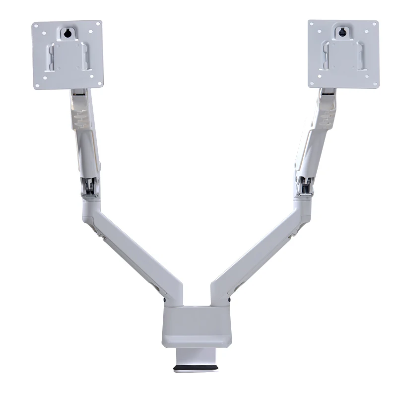 Оптовая продажа, складной кронштейн для монитора Ameely с регулируемой высотой и газовой пружиной, из алюминиевого сплава