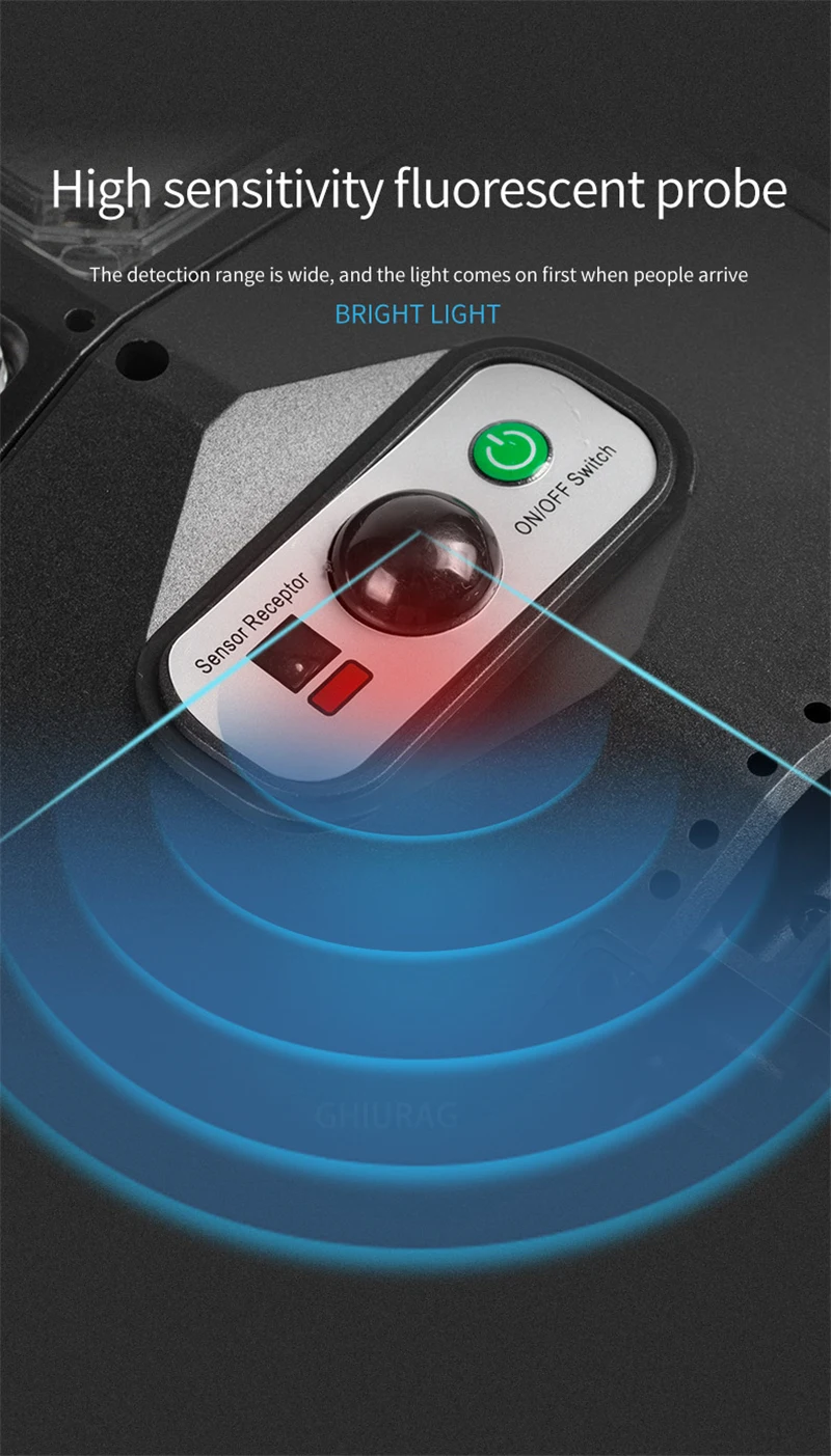 Solar Outdoor Lights 504/336/252/LED Solar Garden Light PIR Sensor Waterproof Sunlight Wall Yard Street Lamp