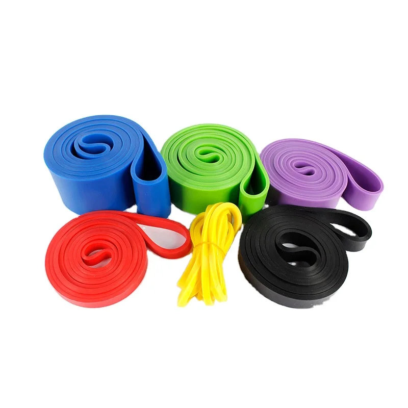 Custom Logo Rubber Black Resistance Bands /Power Exercise Stretch Pull Up Assisted Band/Fitness Power Resistance Pull Up Bands