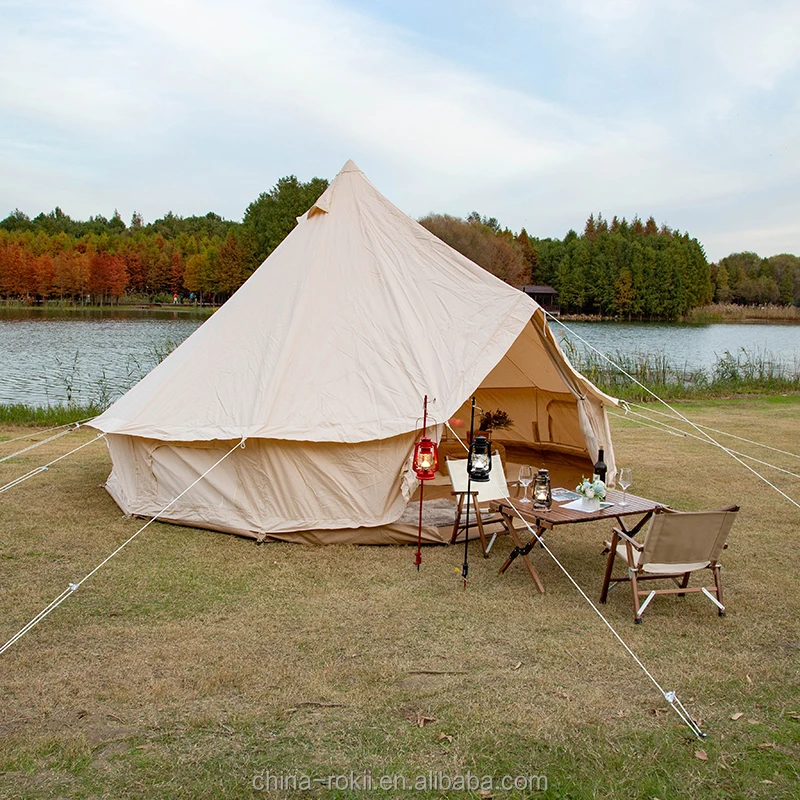 European  Best Selling Waterproof camping Wind-Resistant tent camping Safari glamping luxury tent