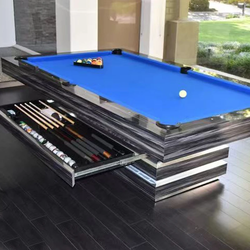 In Stock 6Ft Dining Metal Corners Modern Billard Small Pool Tables