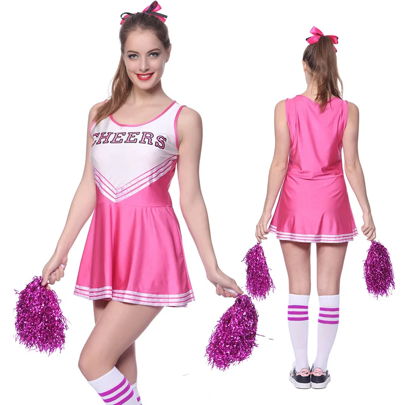 Hot sexy professional sport girls cheer dance cheerleader costume cheer skirt cheerleading uniforms for women