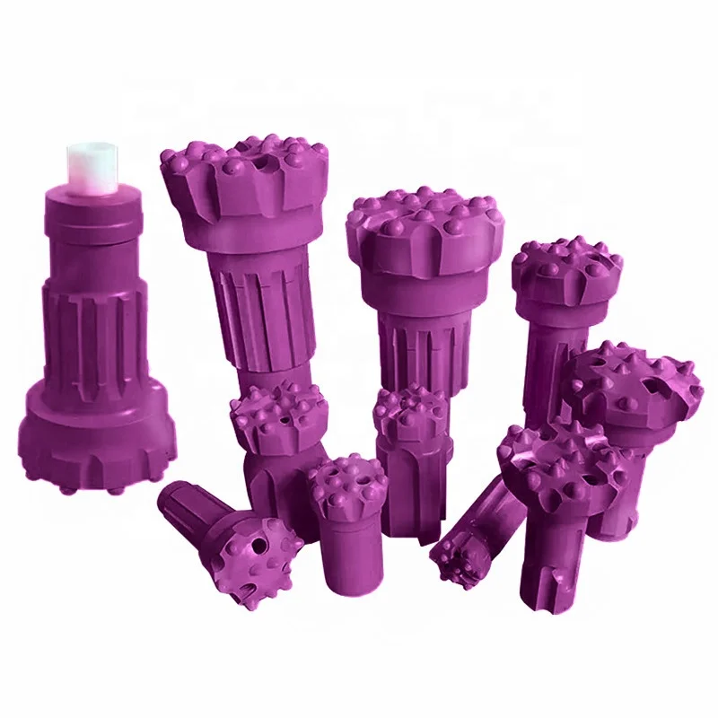 Down The Hole Rock Drilling Hammer Bit Mining High Air Pressure DTH Drill Bit