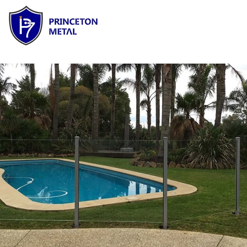 Easy assembled high quality modern outdoor balcony decorate  aluminum glass railing balustrade system