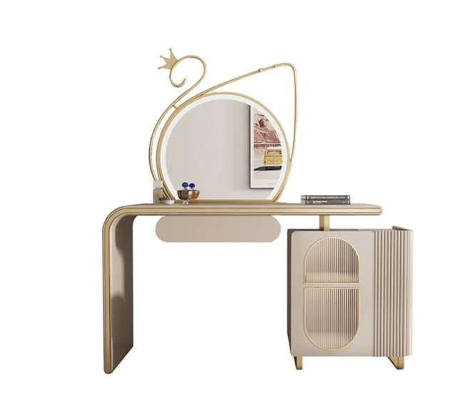 Nordic style light luxury extendable vanity desk vanity table