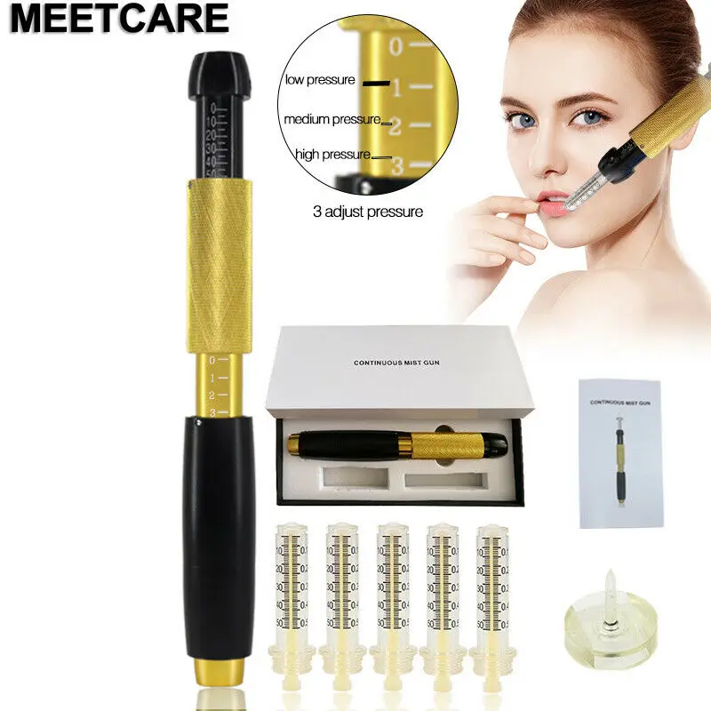 2021 Hot Selling Hyaluronic Injection Pen High Pressure Needleless Hyaluronic Acid Pen For Lip Filling Anti-Wrinkle