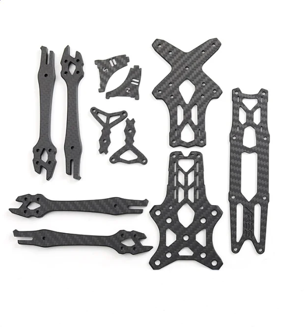 Customized Carbon Fiber FPV Kit Racing Drone Frame with Best Price in China Factory