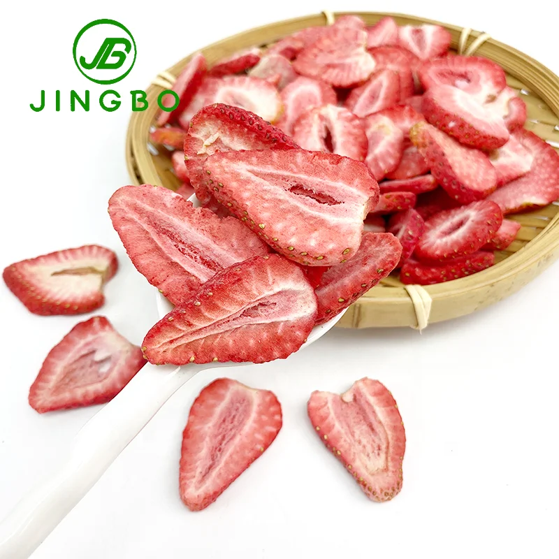 Freeze dried Strawberry snacks Wholesale bulk whole boxes of freeze dried fruits.