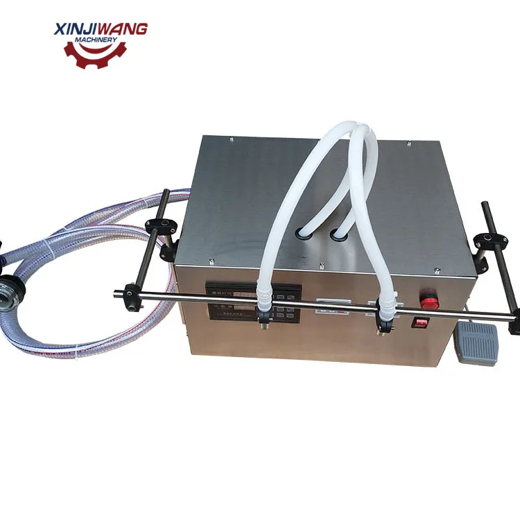 Good Price Semi Automatic Electric Digital Control Pump Bottle Liquid Perfume Water Juice Oil Filling Machine