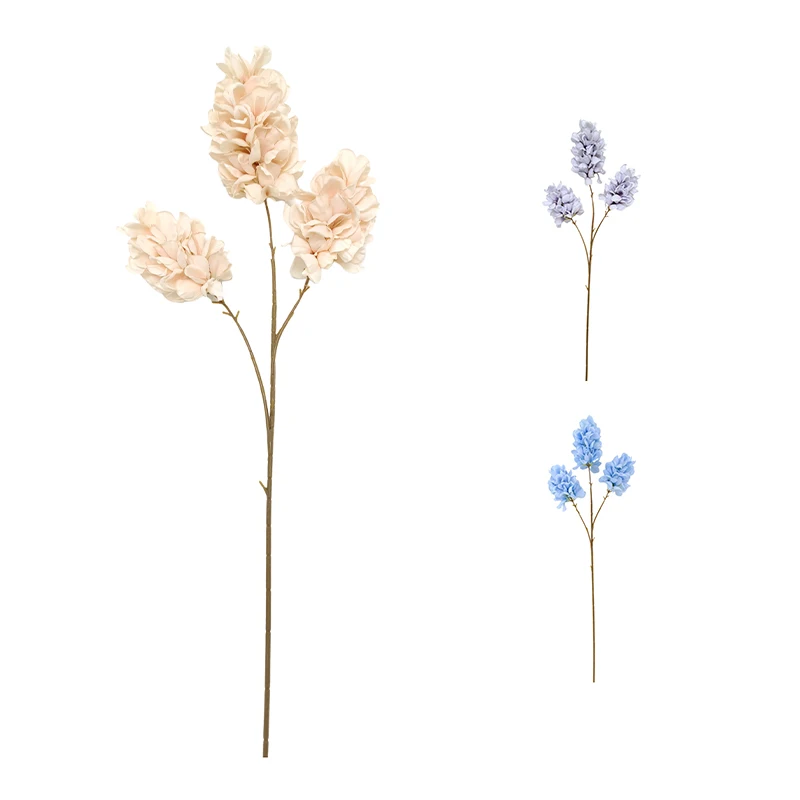 Artificial Flowers Wholesale rose flowers  preserved narcissus with branches Loose flower 3-head narcissus for sale