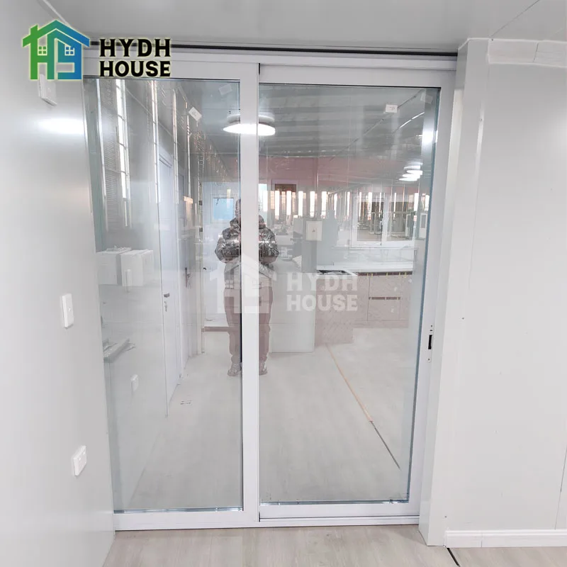 new design prefabricated aluminium structure house	prefabricated houses	for sale