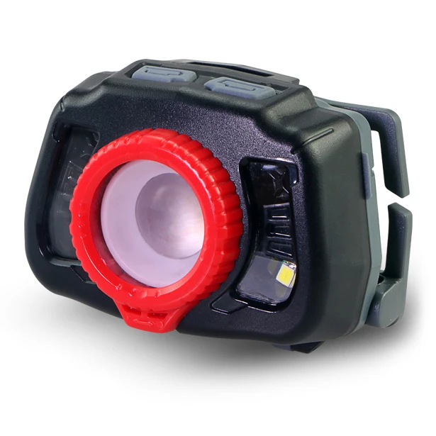 New Model Outdoor Waterproof Flashlight Hunting Head Lamp Zoomable Head Torch With RED Light