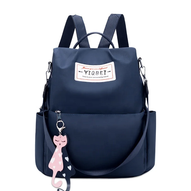 2021 high quality school bag shoulder bag fashion zipper ladies vintage purse backpack for women