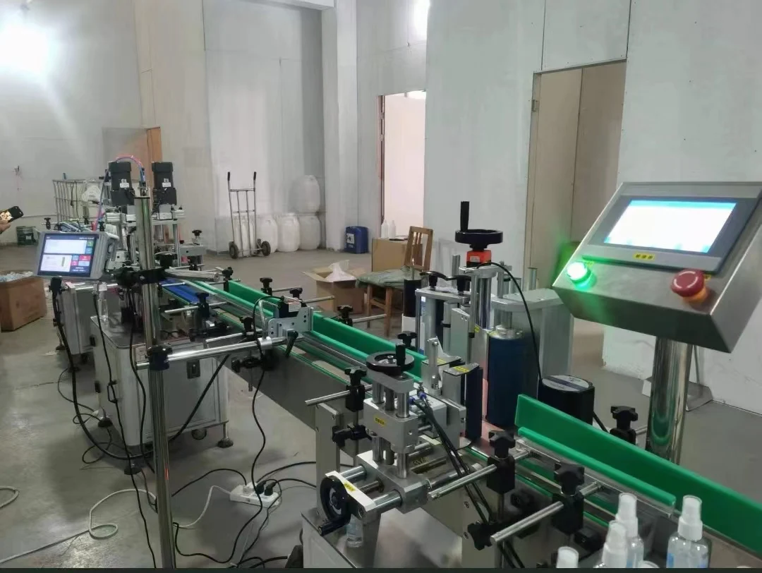 Fully Automatic 6000 Bottles Per Hour Filling Production Line Shampoo Viscous Liquids Customizable Core Engine PLC Made China