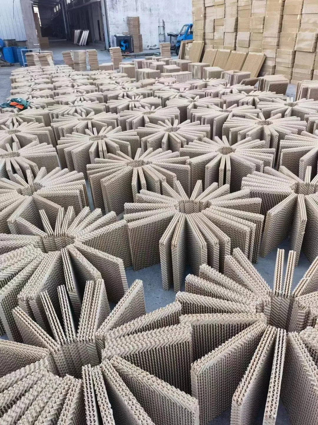 5090 Honeycomb evaporative air cooling pad for greenhouse mushroom farming