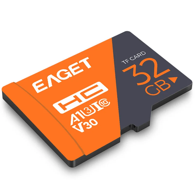 EAGET на заказ 32 Гб 64 128 класс 10 U3 SD для телефона Мини TF карты