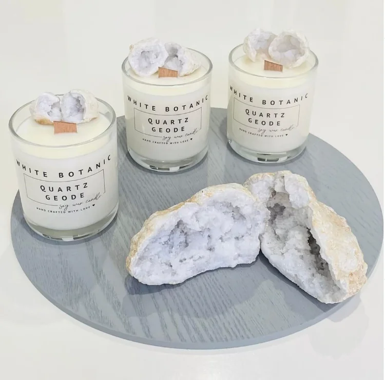 Custom Private Label Personalized Luxury Aromatherapy Spiritual Healing Organic Soy Wax Scented Candle