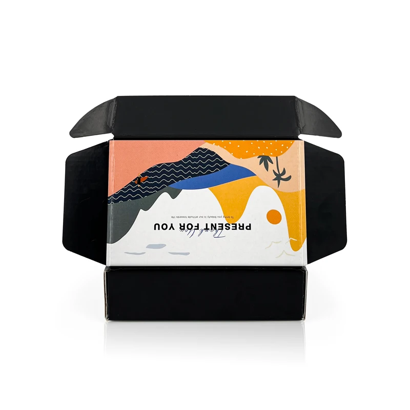 Corrugated shipping box Custom Hot Sale Eco Friendly Durable Foldable Kraft Paper Cajas De Carton Box with Printing for Clothes