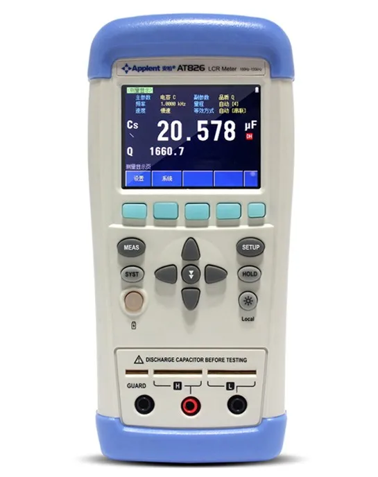 100Hz ~10kHz Lcr Meter Capacitance Meter ESR Meter AT825