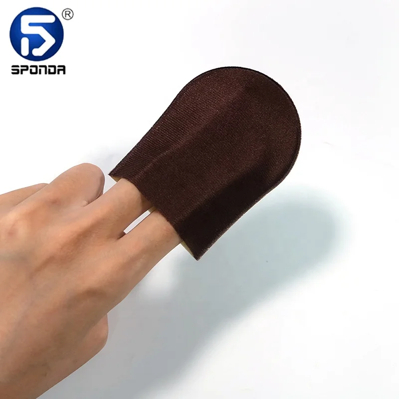 Best self tanning tools tanning set include back applicator elastic hand mitt mini tanning mitt
