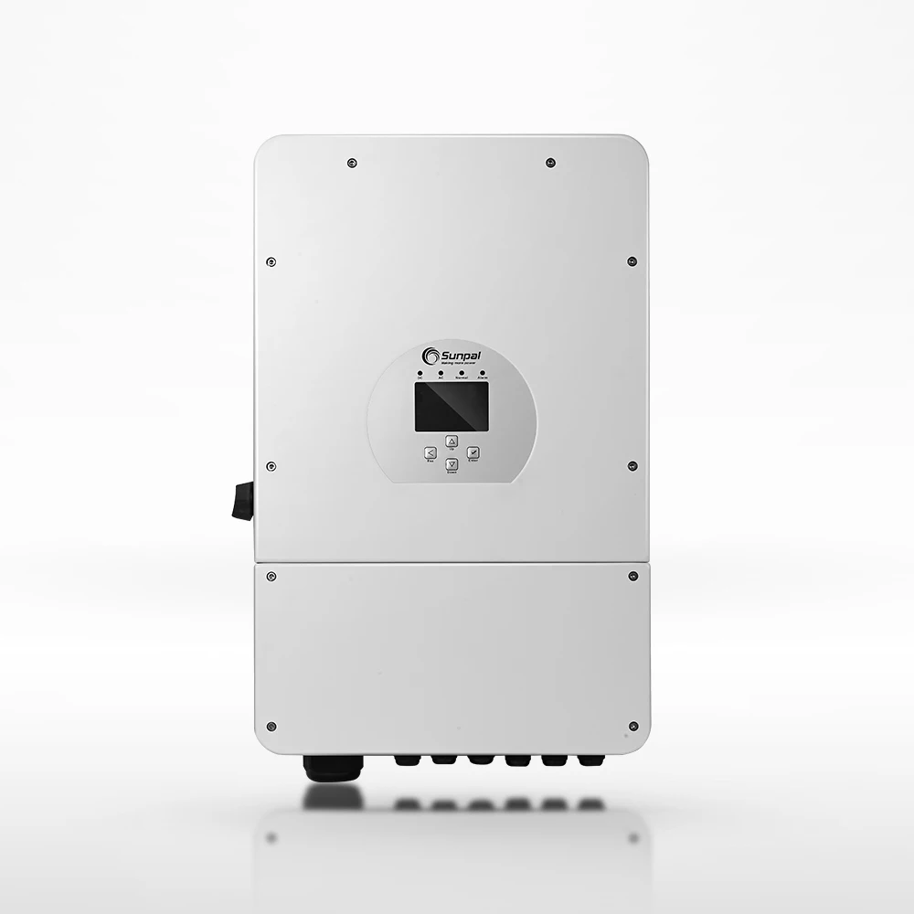 Sunpal Solar Hybrid Inverter Single Phase 8Kw On Off Grid Solar Vfd Inverter Dual Mppt
