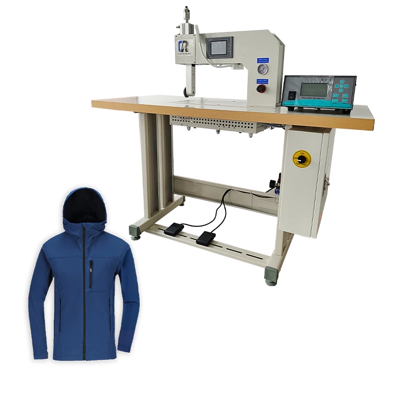 Ultrasonic Seamless Sewing Machine With Continuous Operation Lace Underwear Welding Machine