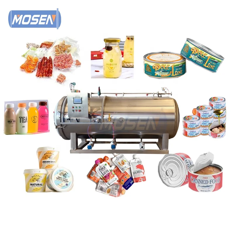 Industrial Steam Retort Sterilizers for Black Pepper Sterilization