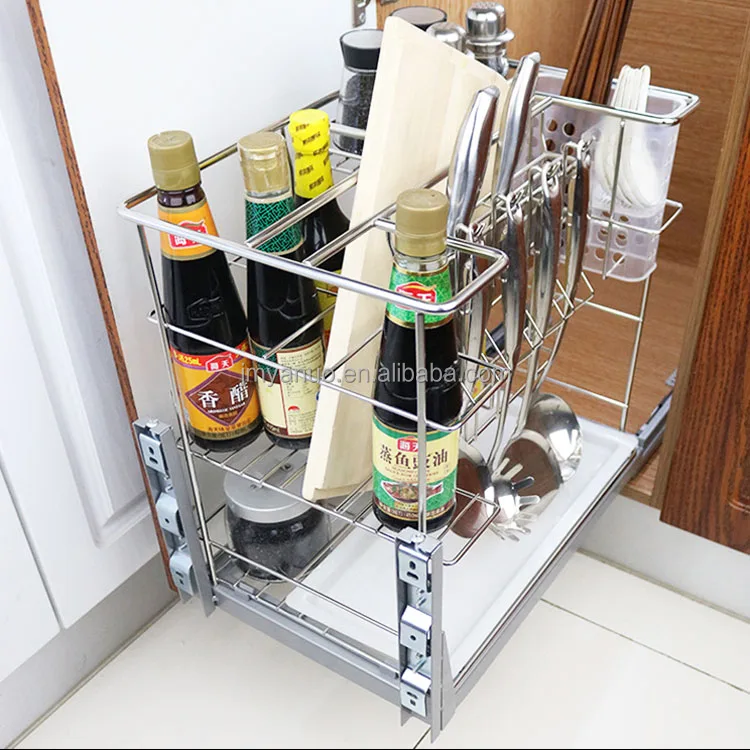 Cutlery Storage Rectangle Drawing Put Out Stainless Steel Kitchen Dish Rack