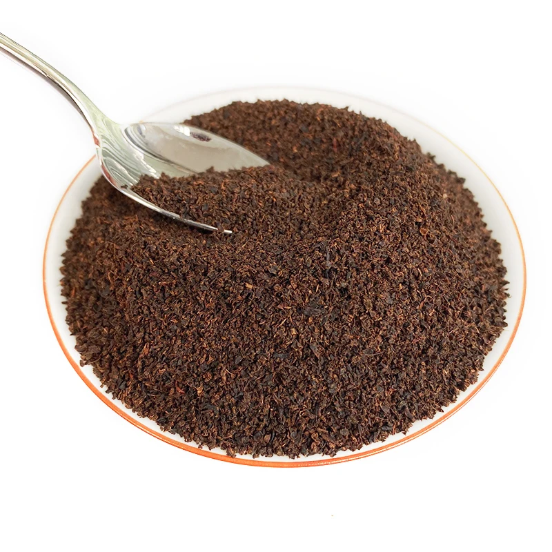 
Pure nature non pollution tea breakfast mate broken black tea made in china 