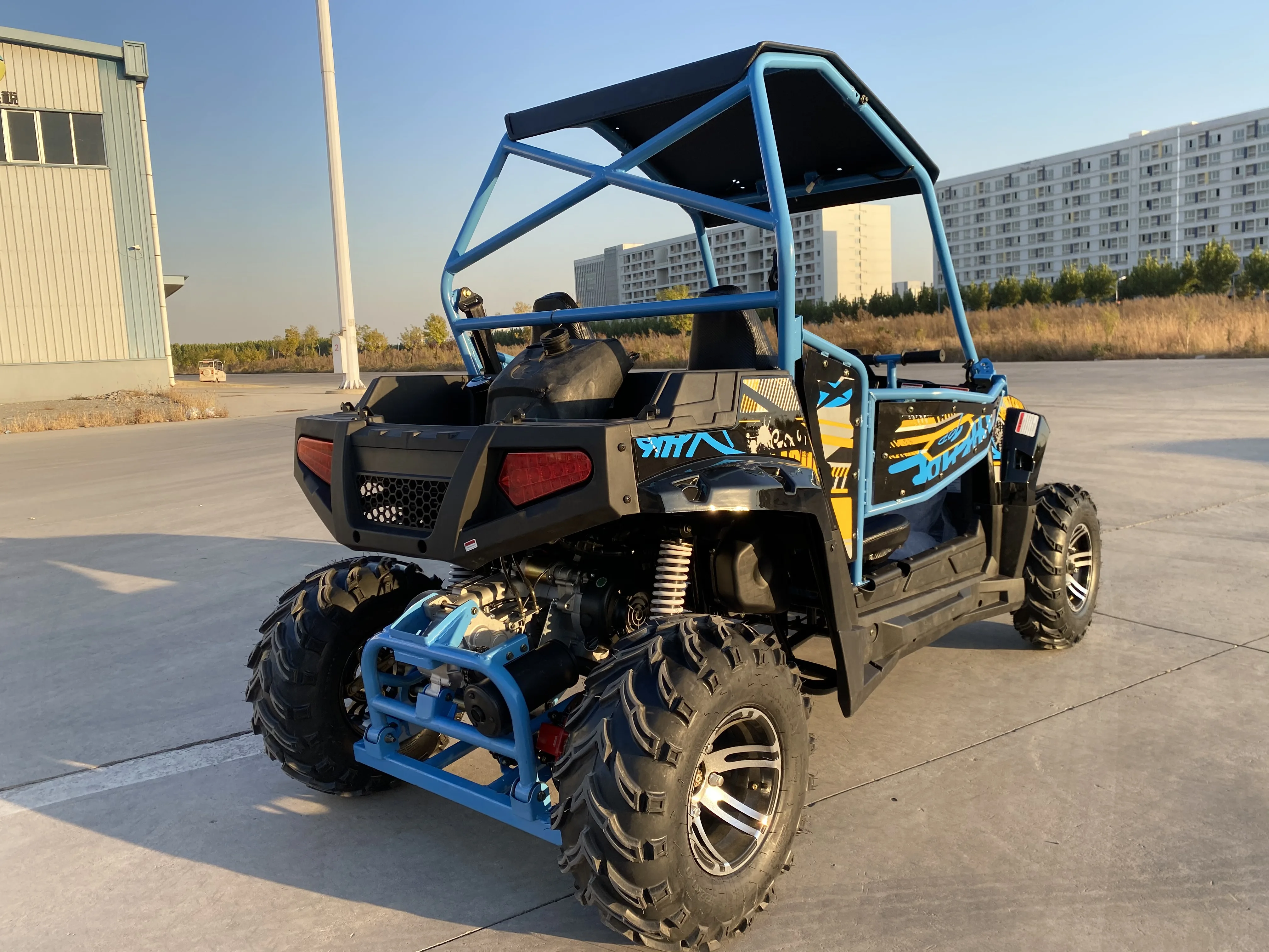 Fangpower hotsale CVT automatic quad 250cc side by side utv 4x4 4x2 dune buggy for sale