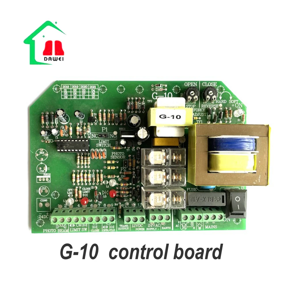 G-10 PCB  control board  for sliding gate opener circuit for door operator kit