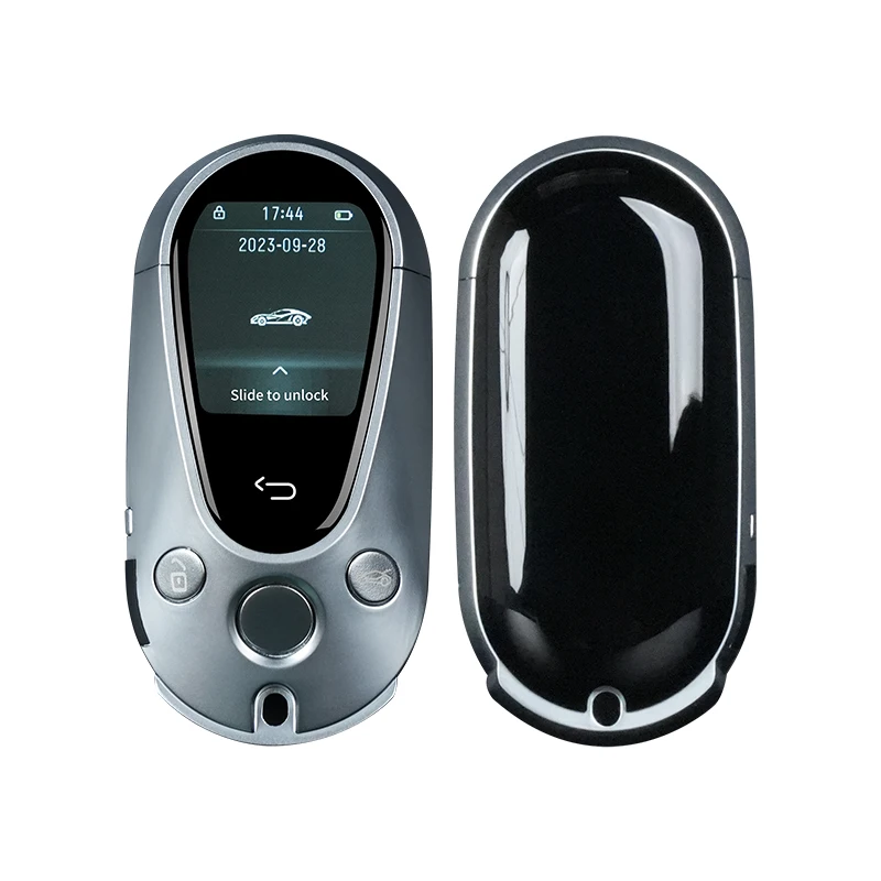 Luxurious LCD Screen Digital Smart Remote Car Key Multi language All in One Keyless Entry Auto Lock Unlock Car Keys