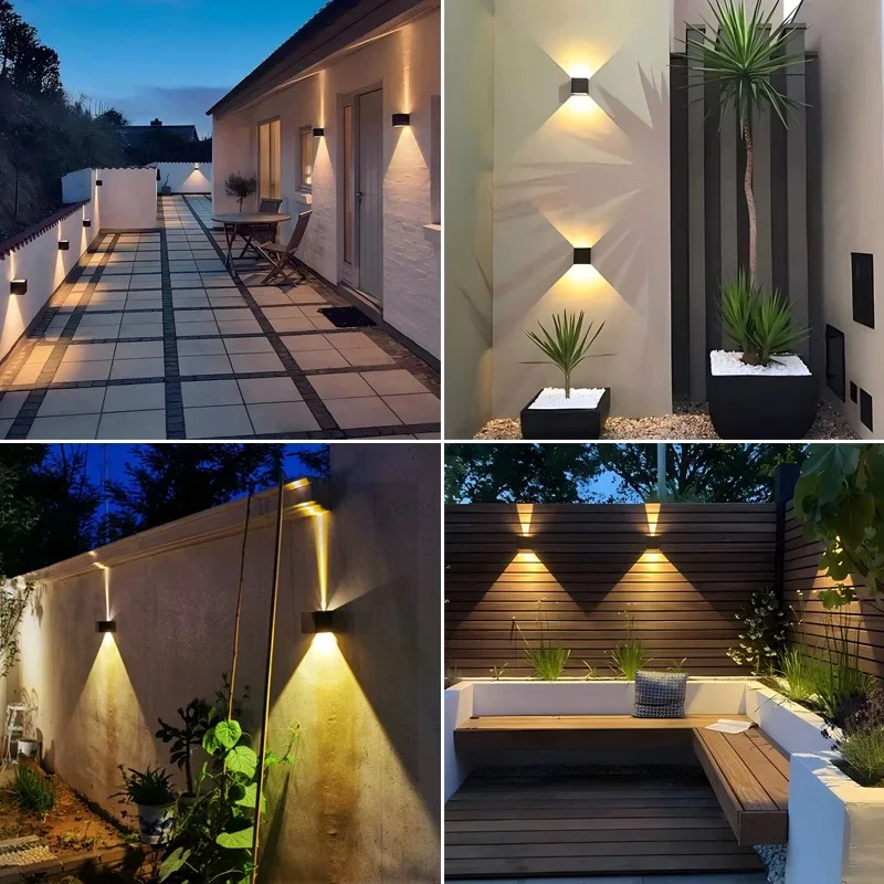 Modern Simple Outdoor Waterproof 6W led wall lamp Suitable for hotel, staircase, corridor, living room, bedside