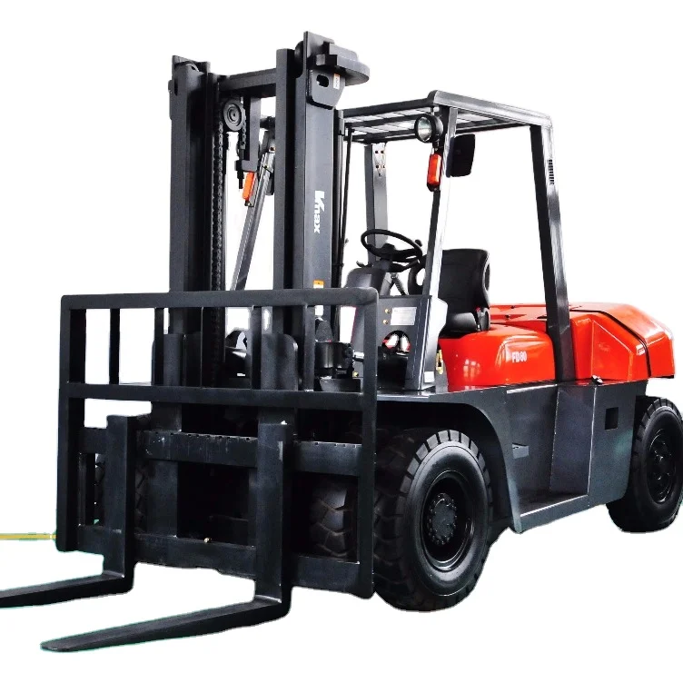 8Ton 3m lift height diesel forklift truck with ISUZU engine