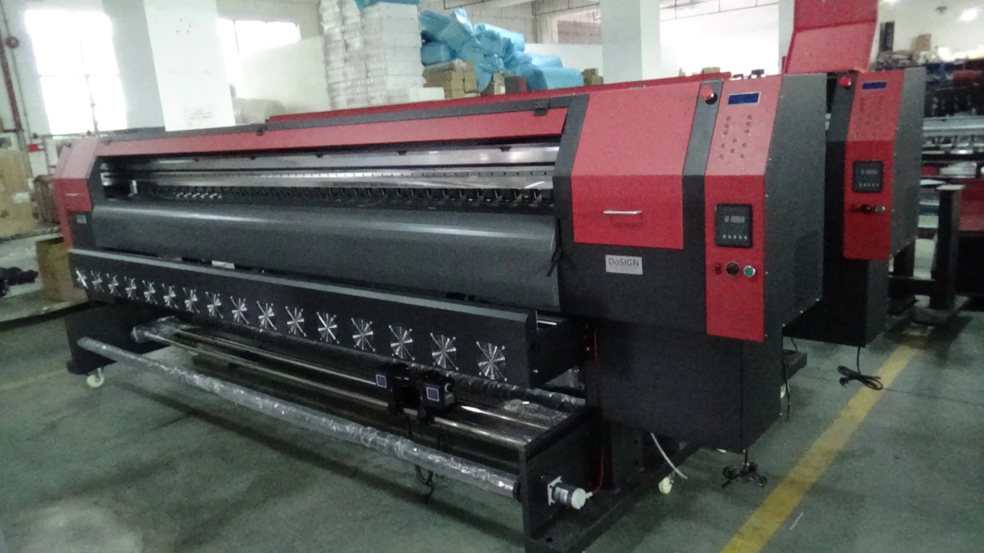 High Quality Wide galaxy I3200 Dx7 Xp600 Head Large Format Industrial 3.2m Eco Solvent Printer