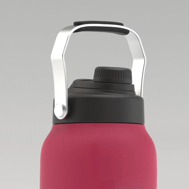 HOT Seller Stainless Steel 1 Gallon 64oz BPA Free Water Bottle Wholesale Half Gallon Insulated Growler Jug With Handle And Lid