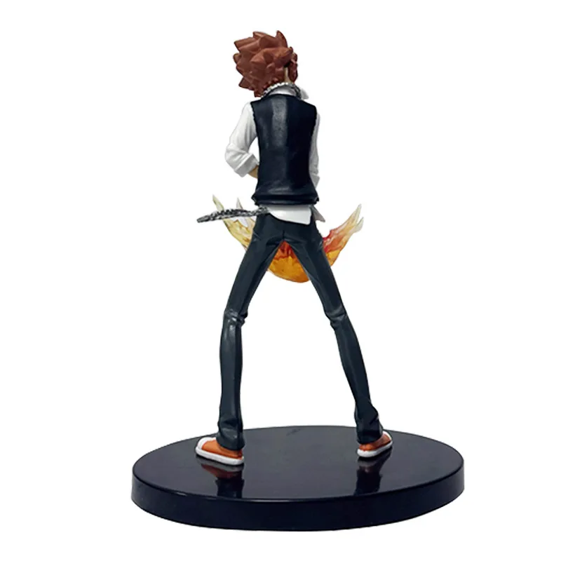 19CM Anime Katekyo Hitman Reborn Figure Sawada Tsunayoshi Figurine PVC Figuras de Anime Statue Japan Collect Model Toy Doll