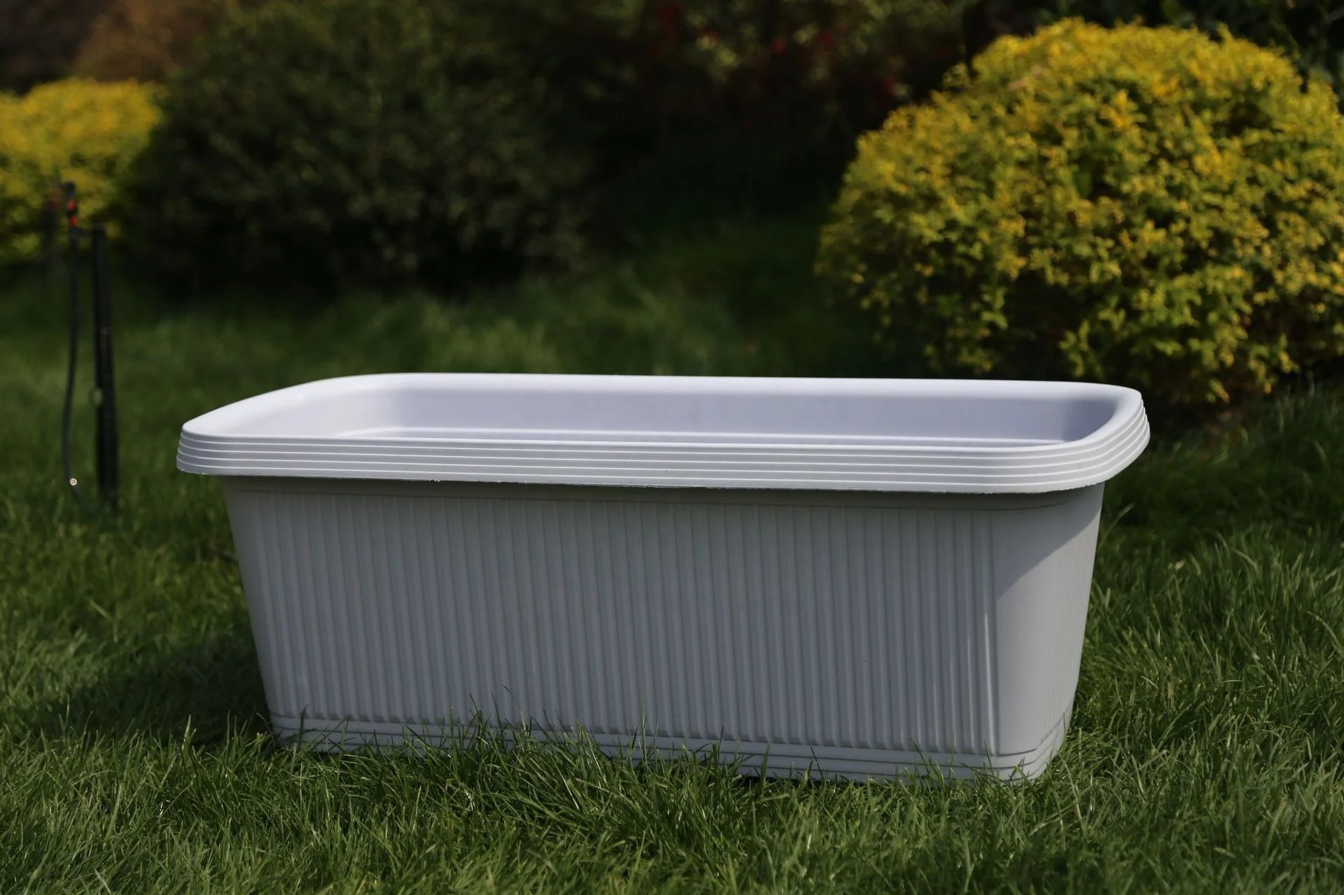 3 sizes big and strong plastic vegetable planter rectangle vegetable pot
