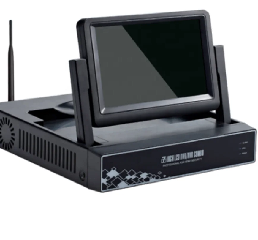 WIFI  Video camera 7 INCH LCD screen Bullet camera Dome camera 8CH NVR kit