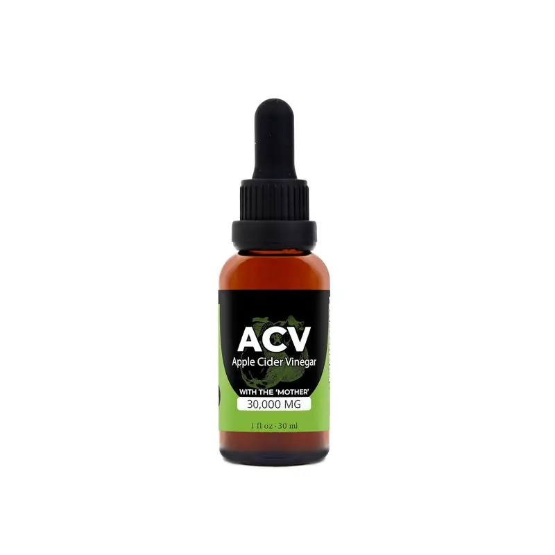 ACV Drops Apple Cider Vinegar Tincture with The Mother for Weight Management & Digestive Support Pure ACV OEM/ODM