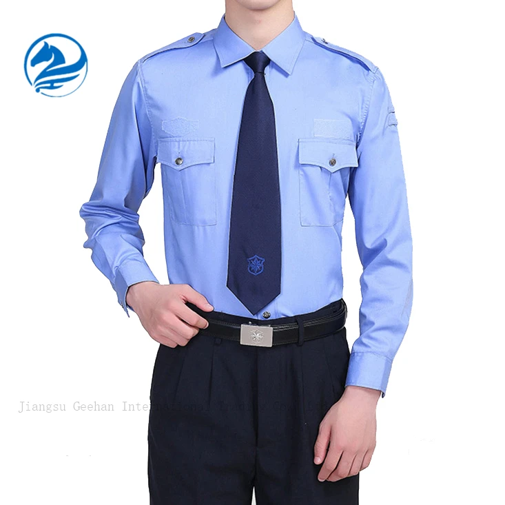 
Durable Comfortable Quick-Dry Fabric Shirt Security Guard Uniform Shirts 