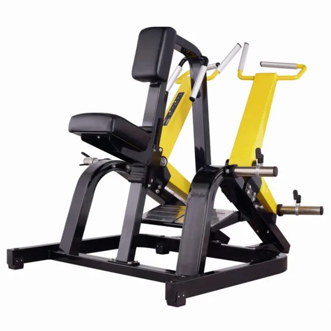 Steel Plate Loaded Fitness Machine Rowing Machine/Incline Level Row Fitness Bodybuilding
