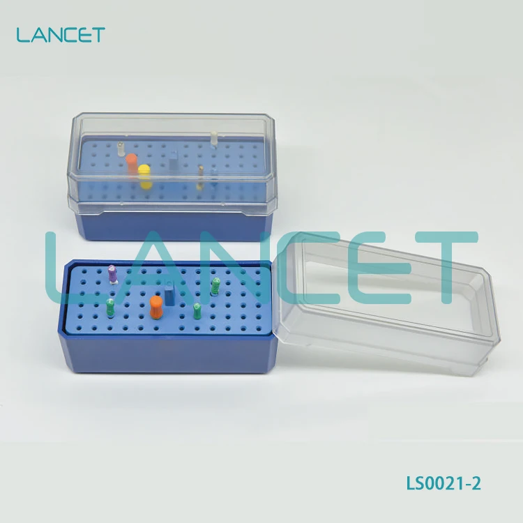 72-holes bur disinfection box resistant to high temperature and pressure expand speed bur disinfection gutta percha point