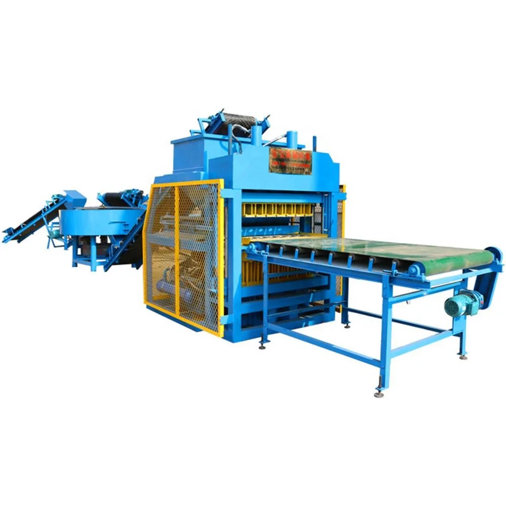 Leading DF7-10 high density Earth Brick Compressed Stabilized Clay Brick Making Machine Production Line For Uzbekistan
