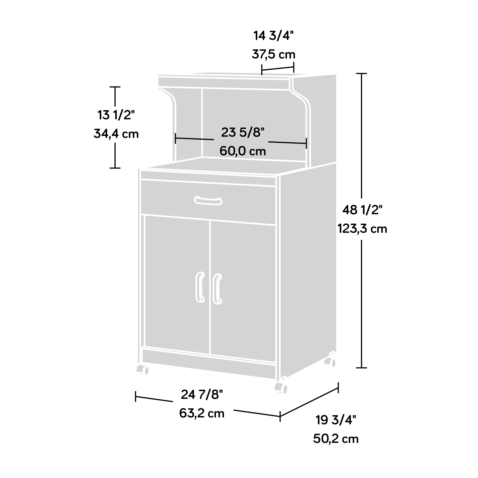 Мебель для столовой в простом дизайне домашняя мебель деревянный шкаф хранения буфетный кухонный буфет с выдвижным ящиком
