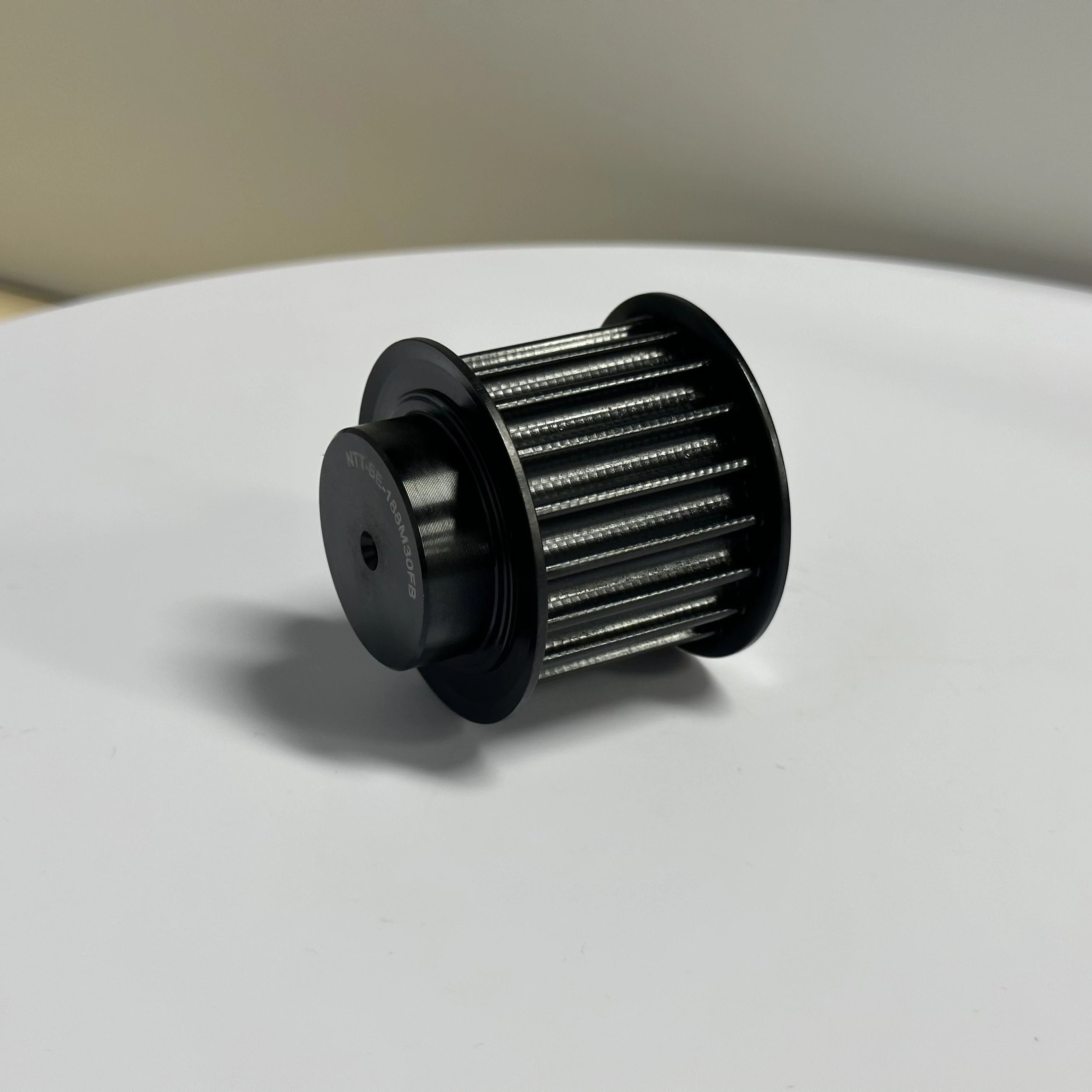 Wholesale Customization Well Designed 18 Teeth C45 Steel Blackening Surface Treatment Timing Belt Pulley